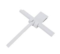 Oreilet Sailche de Douche pour Portes Verre, Essuyage de Vitre en Silicone Essuieur de Balayage avec Porte-Crochets, Outil Nettoyant Salle de Bain 11" Largeur pour Miroirs, Carreaux (S 35-41)