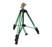 Oreilet Sprinkler à Impact sur la Base du Trépied, 360 ° Rotatif de 3/4 Pouces Connecteur Lignes de Rallonge en Laiton épais en Laiton Sprinkler Tête pour Grande