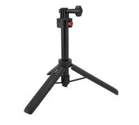 Oreilet Stick Selfie Invisible Trépied, 4 Niveaux Réglage Selfie Stick Trépied Extension Longue, Monopode Extensible pour Poche3 Action 5 Pro 4 3 Aspiration Magnétique la Caméra QR