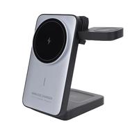 Oreilet Support de Charge sans Fil Pliable 15W, 3W 5W 7.5W 10W Station de Chargeur sans Fil Magnétique 15W pour Téléphone, Montre, écouteurs, Portable, pour Voyager