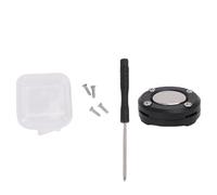 Oreilet Support Magnétique pour Micro CB pour KMC-30 KMC-32 KMC-35 KMC-36, Support de Micro CB avec Adhésif, Kit de Montage pour Haut-Parleur Radio Mobile et Microphone (Black)