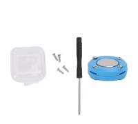 Oreilet Support Magnétique pour Micro CB pour KMC-30 KMC-32 KMC-35 KMC-36, Support de Micro CB avec Adhésif, Kit de Montage pour Haut-Parleur Radio Mobile et Microphone (Blue)