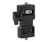 Oreilet Support pour Moniteur Caméra, Support de Moniteur de Terrain, Pivotant à 360°, Amortissement D'inclinaison à 180°, Vis de 1/4", Conception Anti-Torsion pour Cages de Caméra