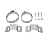 Oreilet Supports de Montage de Panneau Réglables, Panneau de Rue | Matériel de Montage de Panneaux, Pinces de Poteaux, Supports pour Poteaux Lumineux pour Poteau Rond de 4 à 15 Pouces