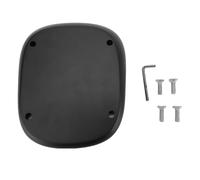 Oreilet Supports D'enceintes de Bureau Inclinés, Support de Montage de Haut-Parleur en Métal, Base de Table, Rehausseur à 15°, Anti-Vibration, pour Haut-Parleur LS50 sans Fil II (Black)