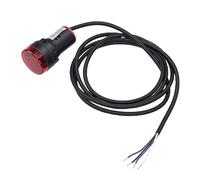 Oreilet Tachymètre Numérique BoatDC, 4 Tachymètres Numériques à LED Rouges, Compteur de Vitesse RPM à écran LED Rouge de 0,56 Pouces, Installation de 22 Mm, pour Boîtes de Distribution, Armoires de