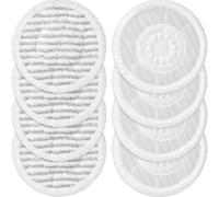Oreilet Tampons de Rechange pour Vadrouille à Vapeur, pour Shark S8001 S8201 S7000, YYH65257 (Gris rayé)