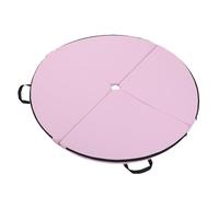 Oreilet Tapis de Protection pour Pole Dance, 119,4 Cm Large, Coussin Circulaire Pliable pour Exercices et Poteaux de Danse, Rembourrage de Poteau sécurité Portable pour Yoga, Gym