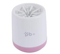 Oreilet Tasse Nettoyage Patte Chien, Pied Pet Fets Dirt Retroval Nettaiteur Coupe pour Petit Lapin Chat Moyen, Station Lavage pour Chiens Fondeuse à Pied Tool Pet Essentials (Pink)