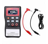 Oreilet Testeur capacité D'inductance Numérique Compteur Condensateur D'inductance Numérique Portable 1pF-100mF 1uH-100H, Plage Automatique ou Manuelle pour D'appareils Ménagers CVC