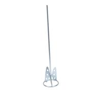 Oreilet Tige de Mélange pour Ciment 10mm Queue Hexagonale Paddle de | Agitateur en spirale robuste, mélange de peinture de boue de mortier, convient aux petits outils électriques, mélange