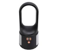 Oreilet Ventilateur de bureau sans pale, portable et silencieux avec affichage LED, 6 vitesses, petit ventilateur personnel pour la maison, le bureau, la chambre à coucher, les voyages en plein air