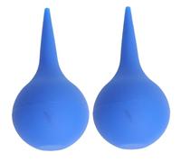 Oreille 2 ampoules auriculaires de 30 ml dispositif d'aspiration en silicone élastique souple seringues réutilisables pour enlever la cire