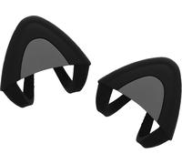 Oreille De Chat Pour Casque Audio - 2X Accessoire Déco Oreille Chat En Silicone Casque De Musique Largeur Arceau 2,5-3,8 Cm Overear Headphone - Noir-Gris[BLU624583]