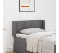 Oreille de tête de lit 2 pcs Gris 40 x 16 x 5 cm vidaXL