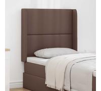 Oreille de tête de lit Marron 80 x 16 x 4 cm PVC vidaXL