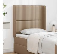 Oreille de tête de lit Marron 80 x 16 x 4 cm PVC vidaXL
