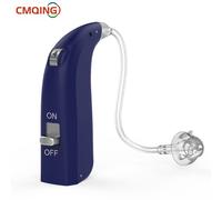 oreille droite - Aide auditive Invisible, Bluetooth 2021, appareil numérique Rechargeable, amplificateur de son, pour appel, musique, 5.0