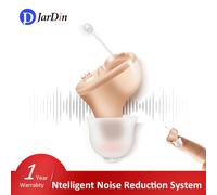 Oreille droite - Amplificateur auditif J01 pour personnes âgées, avec réduction du bruit numérique, meilleur MINI amplificateur de son Invisible