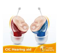 Oreille droite - Mini amplificateur de son numérique à large fréquence, Micro sans fil pour personnes âgées, meilleur appareil auditif Invisible