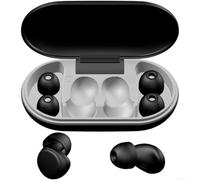 Oreille en silicone malléable pour dormir et nager - Réduction du bruit réutilisable 36 dB NRR étanche protection auditive (noir)