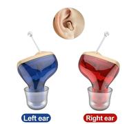 oreille gauche azul - Micro-appareil auditif Invisible sans fil, pour surdité/personnes âgées, Micro-appareil auditif, amplificateur de son, nouvelle collection