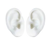 Oreille humaine en silicone souple Simulation 1:1 Oreille humaine Modèle Modèle Prenant Enseignement Accessoires d'affichage