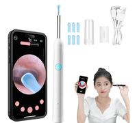 Oreille Pro, Otoscope Oreille, Nettoyeur D'oreille Avec Caméra, Appareil Nettoyage Oreilles Camera, Pro Oreiller, étanchéité Ip67, 1080p HD, Avec 6 Lumières LED, Pour Ios/Android (B)