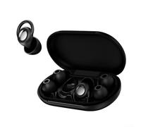 Oreille Silicone Réducteur Bruit Sommeil Oreille Silicone Réducteur(Black) | Silicone doux, réduction bruit 3 couches, idéal , lavable réutilisable, latex toxique