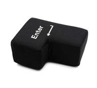 Oreiller à clé « Enter », grand bouton d'entrée USB, outils de ventilation anti-stress, incassable, pour se détendre dans le bureau