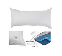 Oreiller à eau - NEWGEN MEDICALS - 40 x 80 cm - Soutien réglable - Housse en coton