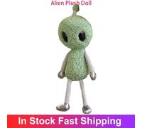 Oreiller À La Mode Pour Fille Et Garçon, Jouet En Peluche Avec Expression Aventure, Monstre Extraterrestre Vert, Cadeau D'anniversaire Pour Bébé Garçon