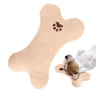 Oreiller à mâcher lavable pour chien, oreiller apaisant en forme d'os, oreillers à mâcher en os de chien, conception robuste et confortable pour chiots de petite, moyenne et grande taille, chatons, mâ
