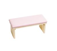 Oreiller à main de manucure antidérapant, Support en bois, repose-bras, coussin cuir PU for ongles, Salon Pour d'Ongle(Color1)