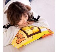 Oreiller Animal Super Doux et Mignon avec 8 Mini Poupées Jouets à L'intérieur pour Décoration de Chambre d'enfant, Câlin Confortable pour Se Détendre, Tissu à Manches Courtes, Forme de Chat,