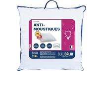 Oreiller bleu calin anti moustique 60x60cm