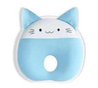 Oreiller Anti-Tête Plate Pour Nouveau-Nés, Oreiller De Sommeil Pour Bébé, Oreiller En Mousse À Mémoire De Forme Pour Bébé De 0 À 12 Mois, Appui-Tête Souple Pour Bébé