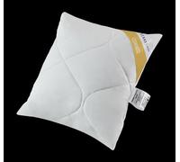 Oreiller antiallergique 40x40 Corneo Eco blanc simple couche avec fibre de maïs biodégradable 250g Inter Widex