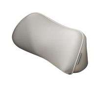 Oreiller arrière ergonomique, support lombaire réglable pour la voiture et le bureau à domicile, le coussin en mousse à mémoire non glissée avec couverture en maille respirante pour l'alignement de la
