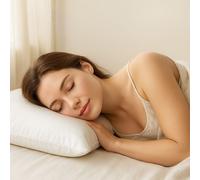 Oreiller bambousatiné peaux sensibles