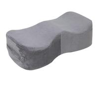 Oreiller BBL après chirurgie, coussin de siège en mousse haute résilience, oreiller de chirurgie détachable avec poignée pour s'asseoir, fournitures post-chirurgicales, oreiller gris pour fesses, chai