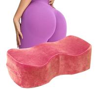 Oreiller BBL après chirurgie pour les fesses, brésilien Butt Lift BBL Recovery Oreiller, coussin de siège en mousse à haute résilience avec poignée pour s'asseoir, fournitures post-chirurgie (rouge r