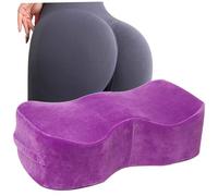 Oreiller BBL après la chirurgie, lifting des fesses BBL Recovery Oreiller, coussin de siège en mousse à haute résilience, oreiller de support de crosse détachable avec poignée pour s'asseoir, après l