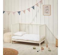 Oreiller Bébé 40x60cm Souple Lavable 95°C Blanc