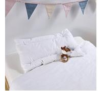 Bleu Calin Oreiller L'Anti-Acariens Plat Spécial Bébé - Confort Moelleux - Traitement Anti-acariens Naturel Greencare - 40x60cm