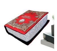 Oreiller Bible | Figurine Biblique Ouverte en Peluche pour Lit - Doudou Réconfortant pour Le Sommeil des Amis et de la Famille