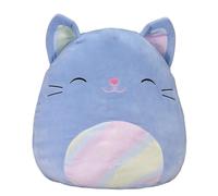 Oreiller Bleu En Peluche Kawaii Pour Femmes, 20cm, Coussin En Forme De Chat, Taille Douce, Jouets En Peluche, Cadeau Pour Enfants