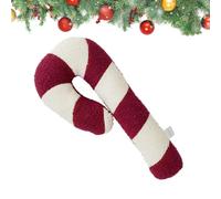 Oreiller Canne De Noël Décor Doux et Mignon pour Jouet Sucette Rayée | Peluche festive douce Pour et filles maison chambre de bébé canapé sofa lit confortable