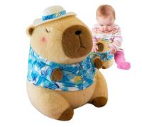 Oreiller Capybara - Mignon Animal Capybara, Douce de Capybara réaliste | Jouet d'anniversaire Doux de Capybara Guinée, Temps de Jeu Doux réaliste, Jouet en Peluche pour canapé Room