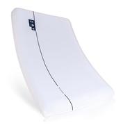 Oreiller cervical de refroidissement confort - mousse à mémoire avec support ergonomique, couche gel pour la fraîcheur, les dormeurs latéraux et le dos, couvercle lavable 1 Pack Height:10cm/3.9in